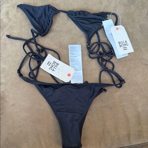 Billabong Women's Classic Black Bikini